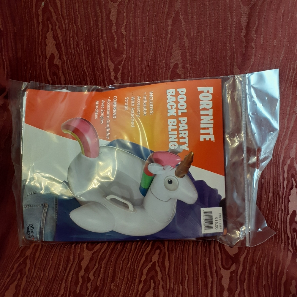 FORTNITE INFLATABLE POOL PARTY BLING NEW IN BAG